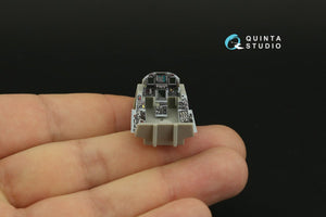 Intérieur imprimé en 3D et coloré sur papier décalcomanie Quinta Studio QDS-48280 F/A-18C (version tardive) (petite version) 1/48 – image 3