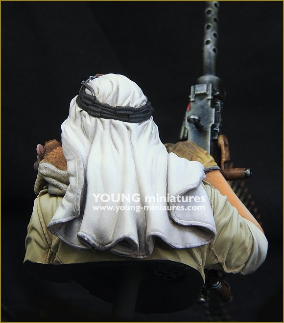 Young Miniatures YM1867 BRITISH SAS JEEP GUNNER North Africa 1941 1/10 – imagen 5