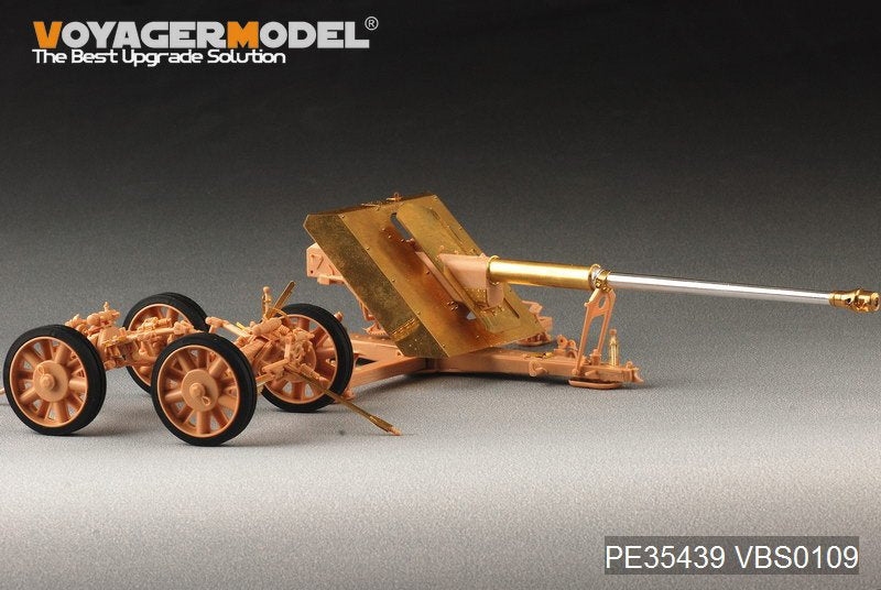 Maquette Voyager PE35439, canon antiaérien allemand de 88 cm Panzerjägerkanone PaK43 (Seconde Guerre mondiale) pour Trumpeter 02308, échelle 1/35 – image 11