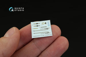 Intérieur imprimé en 3D et coloré sur papier décalcomanie Quinta Studio QD48049 F/A-18E (pour maquette Hasegawa) 1/48 – image 3