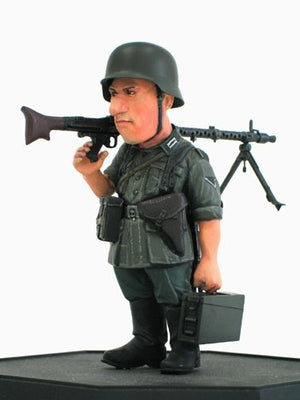 FineMolds FT6 W.W.II German Infantry Man &amp;amp; MG34 1/12 – immagine 2