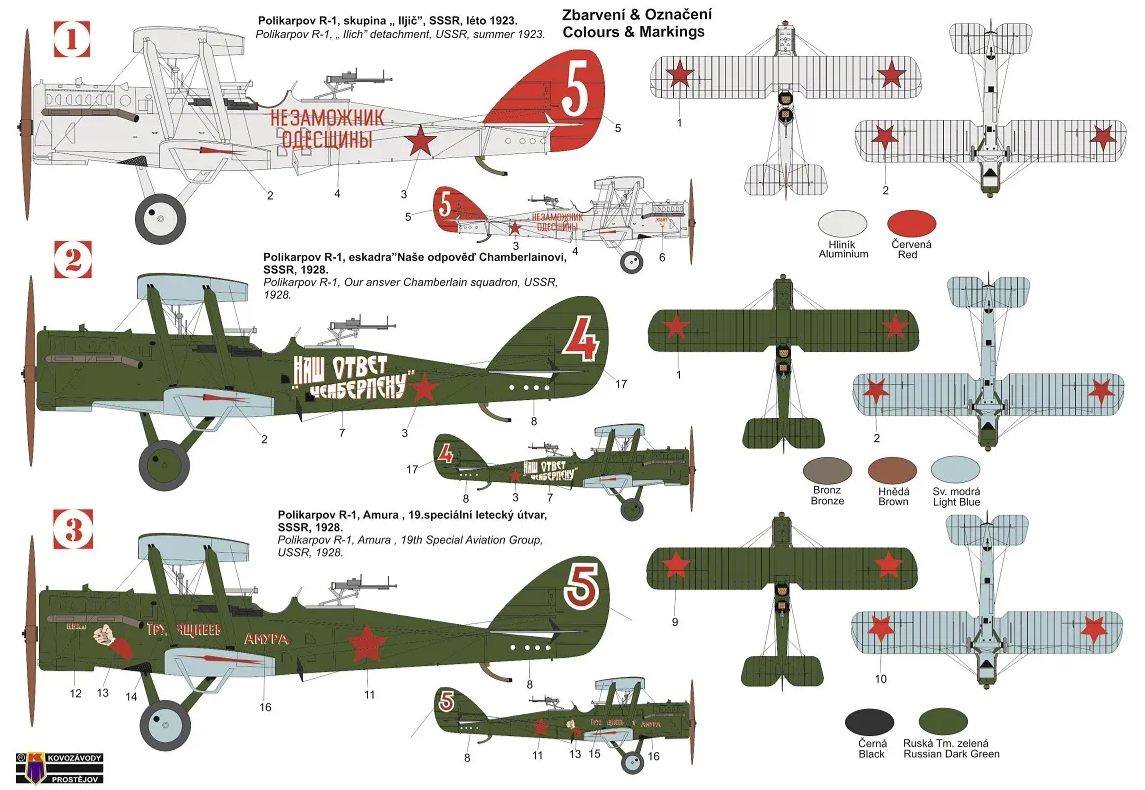 Kovozavody Prostejov KPM0313 Polikarpov R-1 1/72 – image 2