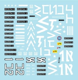 Star Decals 35-C1081 Reprint Israeli AFVs 5. M50 Super Sherman 1/35 – Bild 3