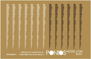 Pontos 35002F1 HMS Dreadnought Detail Up Set 1/350 – imagen 10