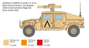Italeri 6598 HMMWV M1036 TOW Carrier 1/35 – image 4