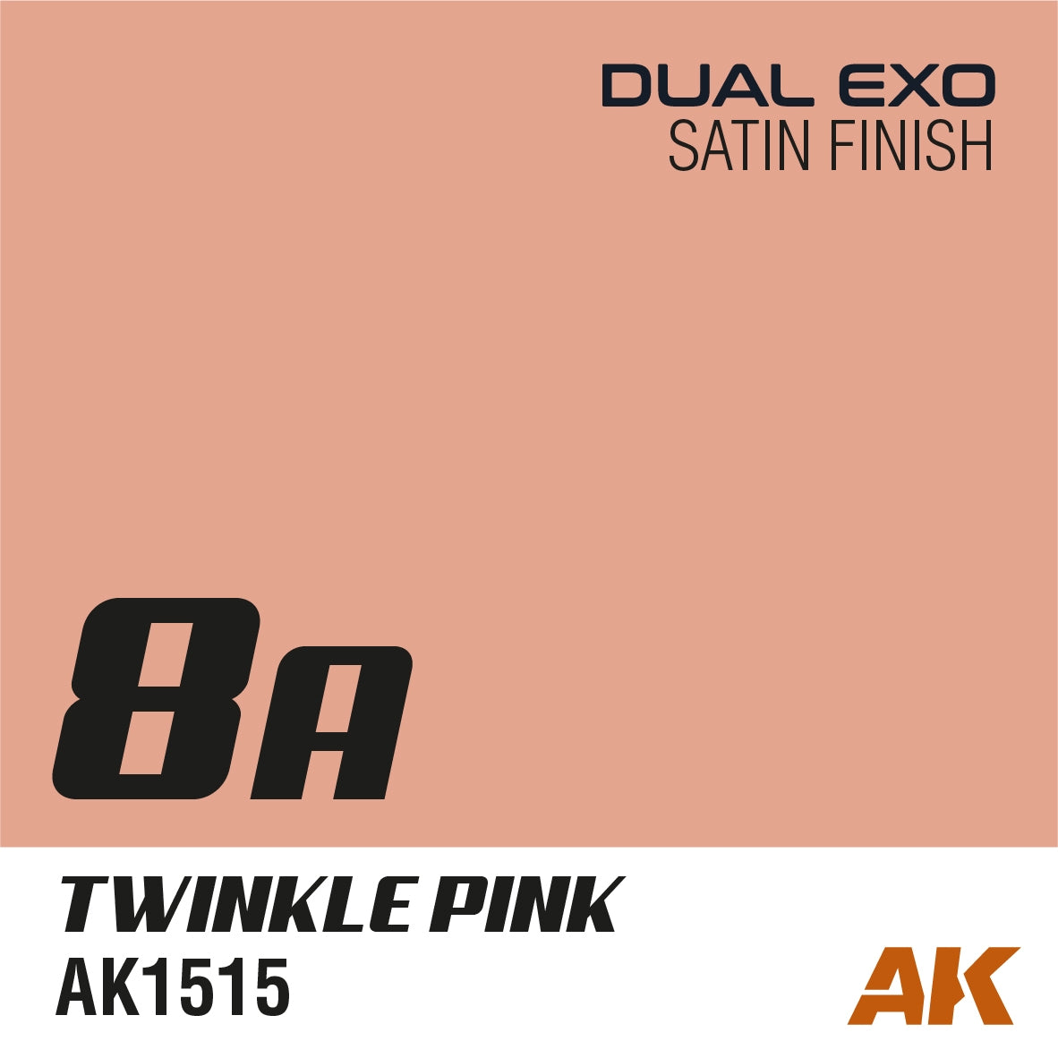 AK Interactive AK1515 DUAL EXO 8A – TWINKLE PINK 60ml – zdjęcie 2