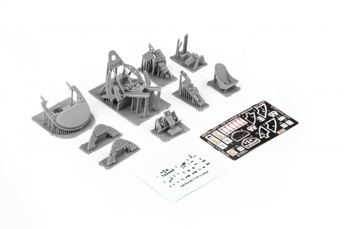 Eduard SIN64896 F4F-3 w/ telescopic gunsight ESSENTIAL EDUARD 1/48 – Bild 3