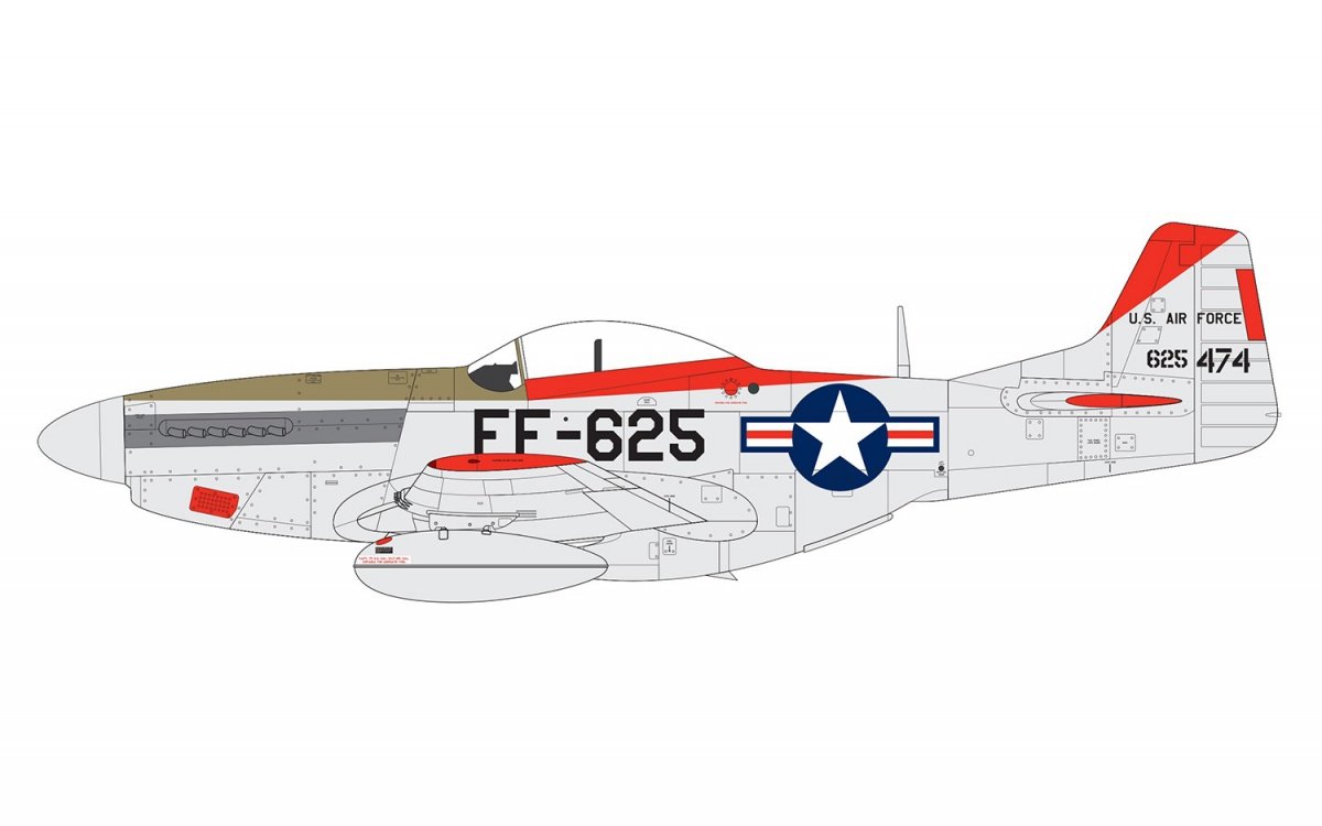 Airfix 05136 North American F-51D Mustang 1/48 – imagen 5