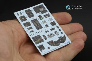 Quinta Studio QD48248 Lancaster B Mk.I 3D-Printed &amp;amp; coloured Interior on decal paper (HK Models) 1/48 – imagen 12