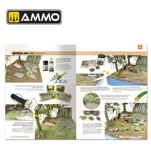 AMMO de Mig Jimenez 6254 ÉCOLE DE MODÉLISATION - Comment utiliser la végétation dans vos dioramas (Bilingue - anglais, espagnol) – image 8