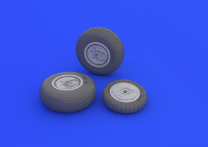 Eduard 632031 Me 262 wheels 1/32 (TRUMPETER) – zdjęcie 3