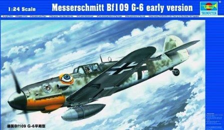 Trumpeter 02407 Messerschmitt Bf109 G-6 early version 1/24