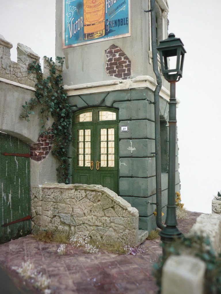 RT-Diorama 35227 Diorama-Base: &amp;quot;Old Mansion&amp;quot; 1/35 – imagen 8