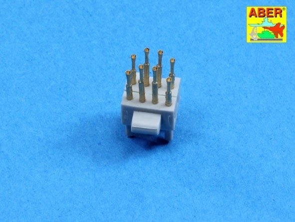 Aber 200L-06 Set of barrels for one eight-barrelled two-pounder &amp;#39;pom-pom&amp;#39; A/A gun 1/200 – imagen 3