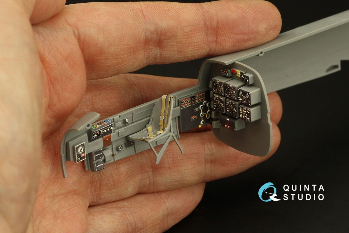 Quinta Studio QD48366 Ju 88A-4 3D-Printed &amp;amp; coloured Interior on decal paper (ICM) 1/48 – zdjęcie 4