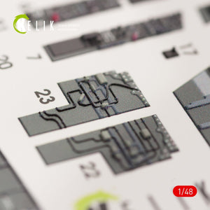 KELIK K48033 F/A-18B &amp;quot;HORNET&amp;quot; INTERIOR 3D DECALS FOR KINETIC KIT 1/48 – imagen 3