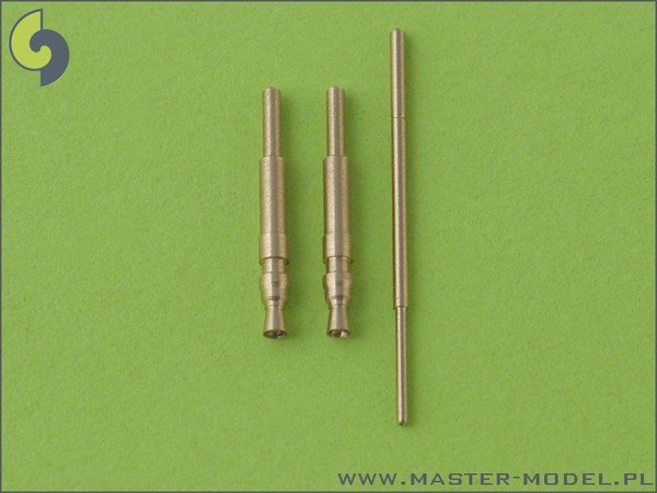 Master AM-48-010 Bf 109 F, ensemble d'armement G1 - G4 (embouts MG 17) et tube Pitot (1/48) 