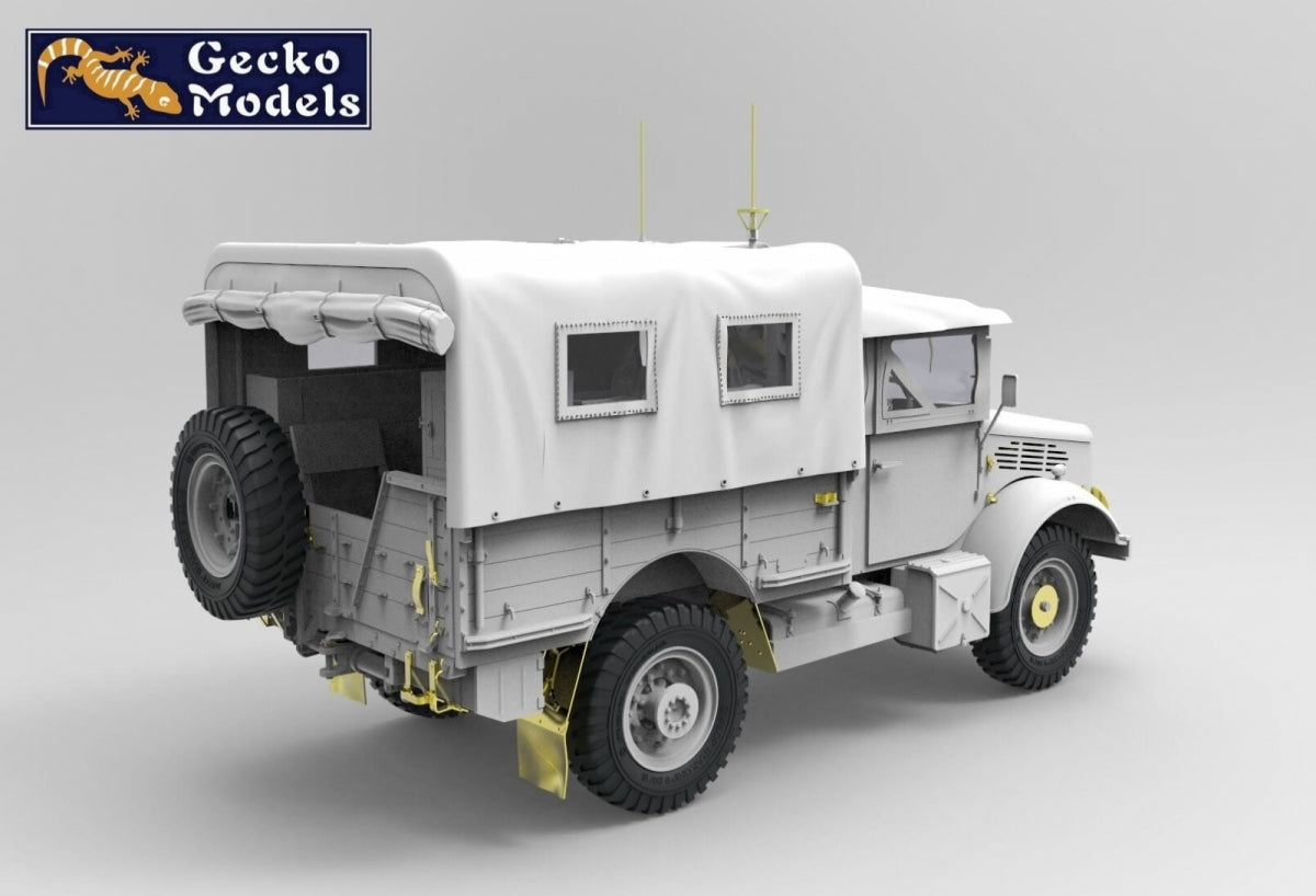 Gecko Models 35GM0061 WWII British Bedford MWR FFW Radio command truck 1/35 – immagine 2