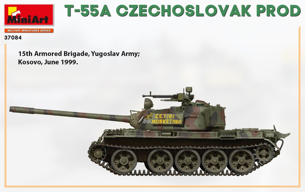 Miniart 37084 T-55A CZECHOSLOVAK PRODUCTION 1/35 – Bild 10