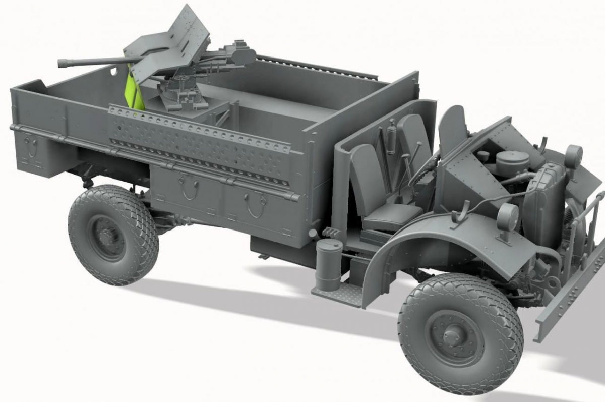 Camion Thunder Model 35312 LRDG CMP F30 avec canon Bofors MKI 37 mm Ordnance - Édition limitée bonus 1/35 – image 7