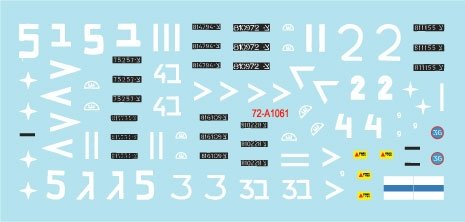 Star Decals 72-A1061 Israeli AFVs # 6 1960 and Six-Day War markings. M51 Super Sherman + M1 Super Sherman /72 – imagen 3