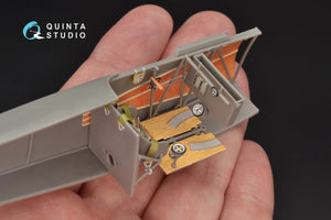Quinta Studio QD32060 Fokker Dr.1 3D-Printed &amp;amp; coloured Interior on decal paper (for Roden kit) 1/32 – Bild 4