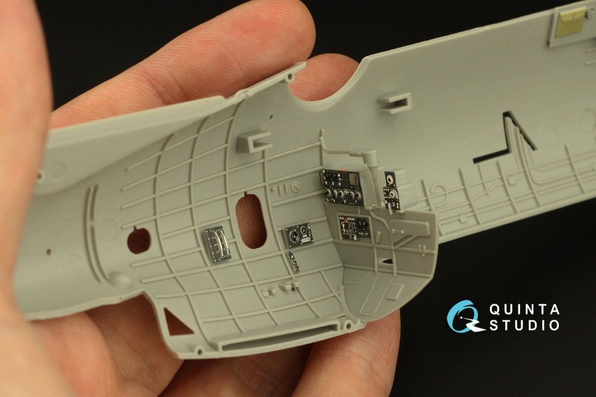 Quinta Studio QD48351 TBF-1C 3D-Printed &amp;amp; coloured Interior on decal paper (Hobby Boss) 1/48 – imagen 12