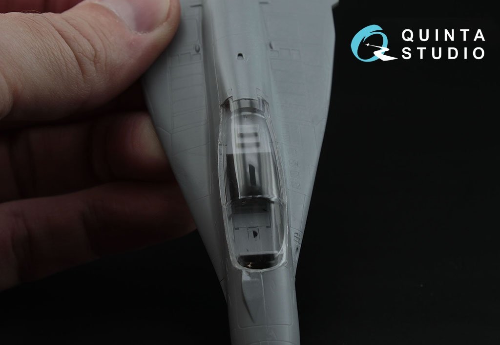 Quinta Studio QC72002 MiG-29 vacuformed clear canopy 2 pcs (for 7278, 7309 Zvezda kit) 1/72 – zdjęcie 4