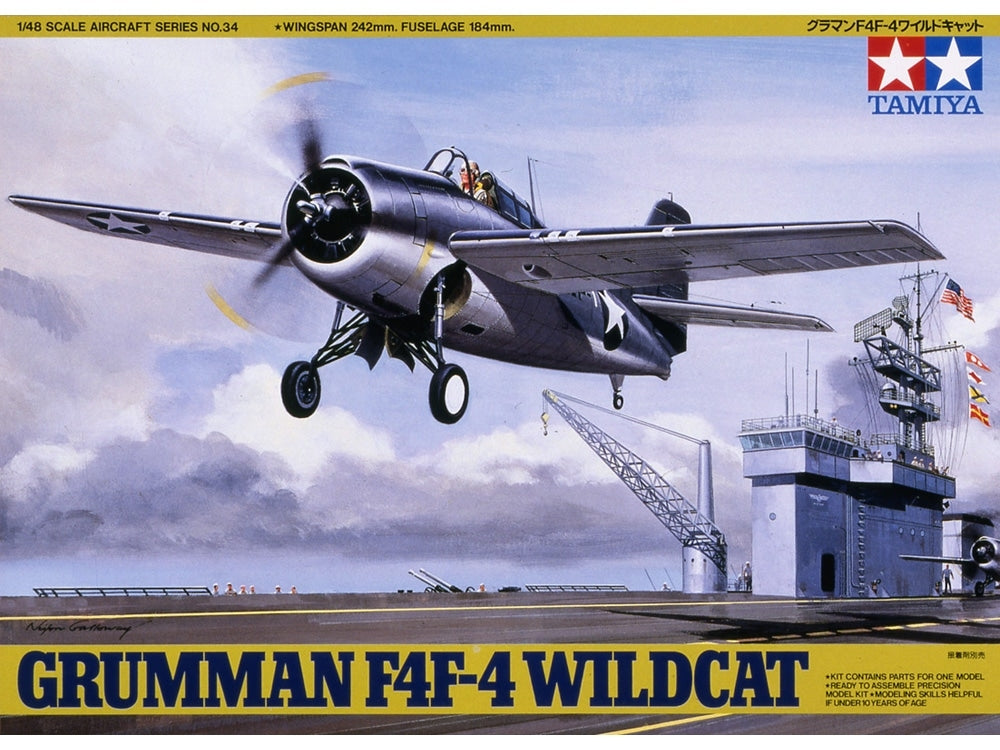 Tamiya 61034 Grumman F4F-4 Wildcat 1/48 – Bild 2