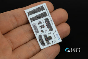 Quinta Studio QD48225 CF-104 Early 3D-Printed &amp;amp; coloured Interior on decal paper ( Kinetic ) 1/48 – immagine 9