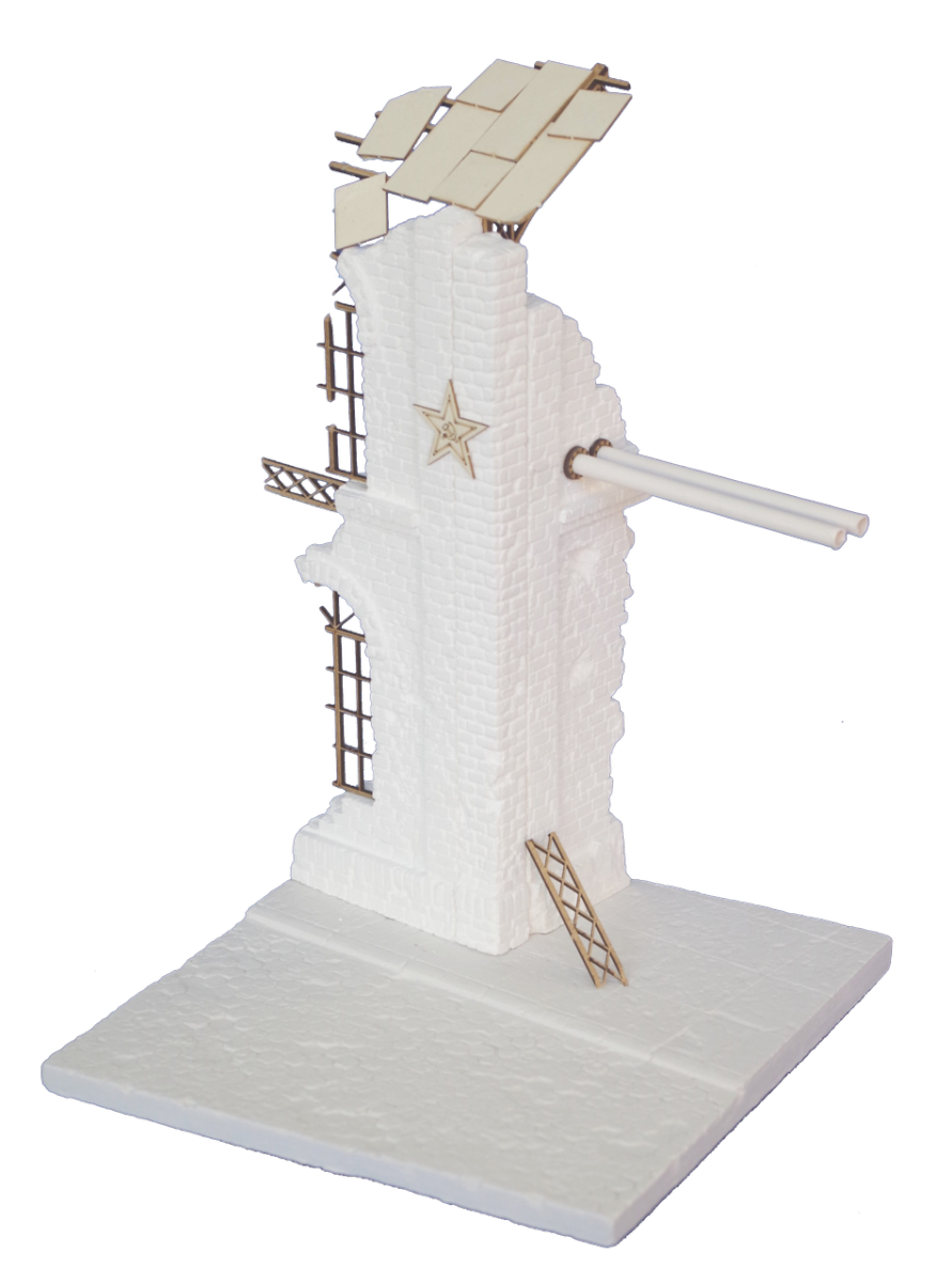 RT-Diorama 35301 Socle de diorama : Coin de Stalingrad 1/35 – image 2