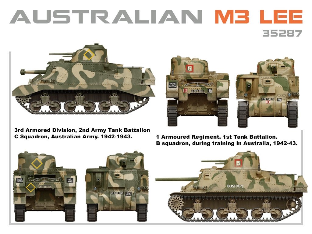 MiniArt 35287 AUSTRALIAN M3 LEE. INTERIOR KIT 1/35 – image 2