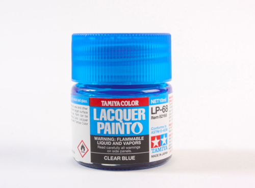 TAMIYA 82168 Lacquer Paint LP-68 Clear Blue 10ml – imagen 3