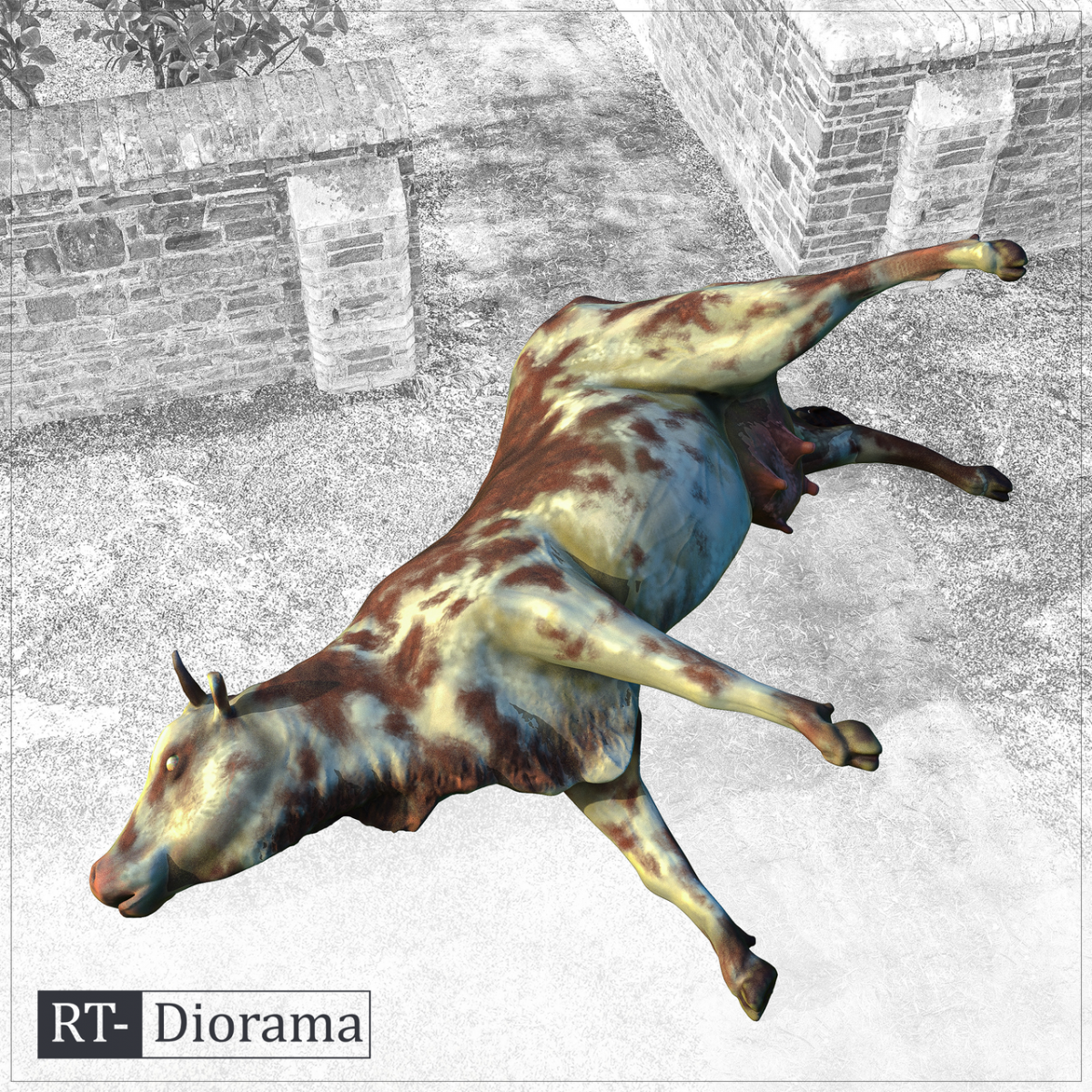 RT-Diorama 35444 Cow Carcass 1/35 – immagine 2