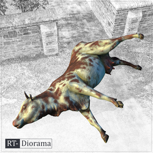 RT-Diorama 35444 Cow Carcass 1/35 – immagine 2