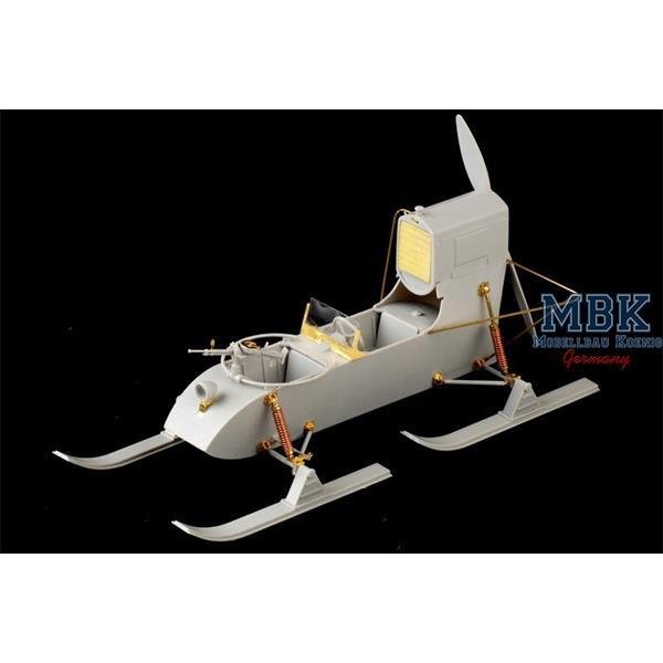 Das Werk DW3501 Soviet Aerosan RF-8/ GAZ-98 1/35 – imagen 4