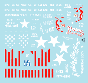 Star Decals 35-C1197 Vietnam Gun Trucks 4 1/35 – immagine 3