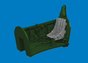 Eduard 6481065 P-40 seat w/ integral belts Type 2 PRINT Eduard 1/48 – imagen 3