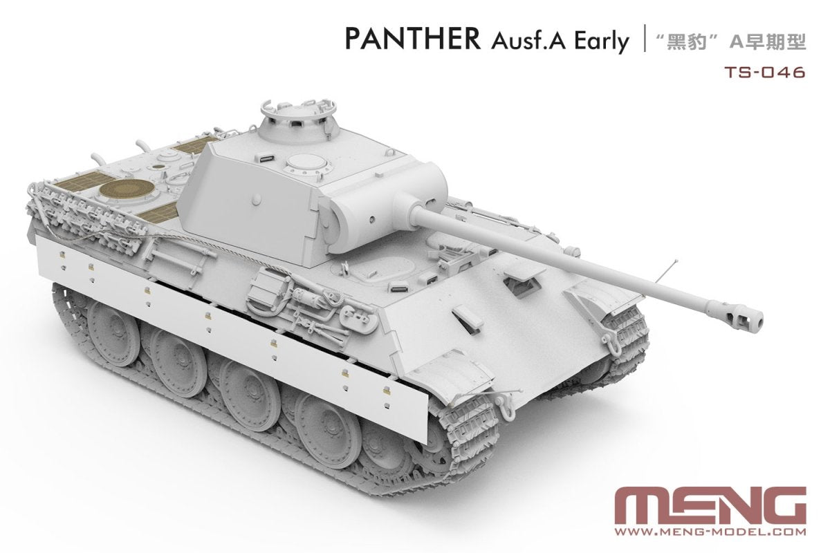 Meng modèle TS-046 char moyen allemand Sd.Kfz. 171 Panthère Ausf. Un début 1/35  – image 3