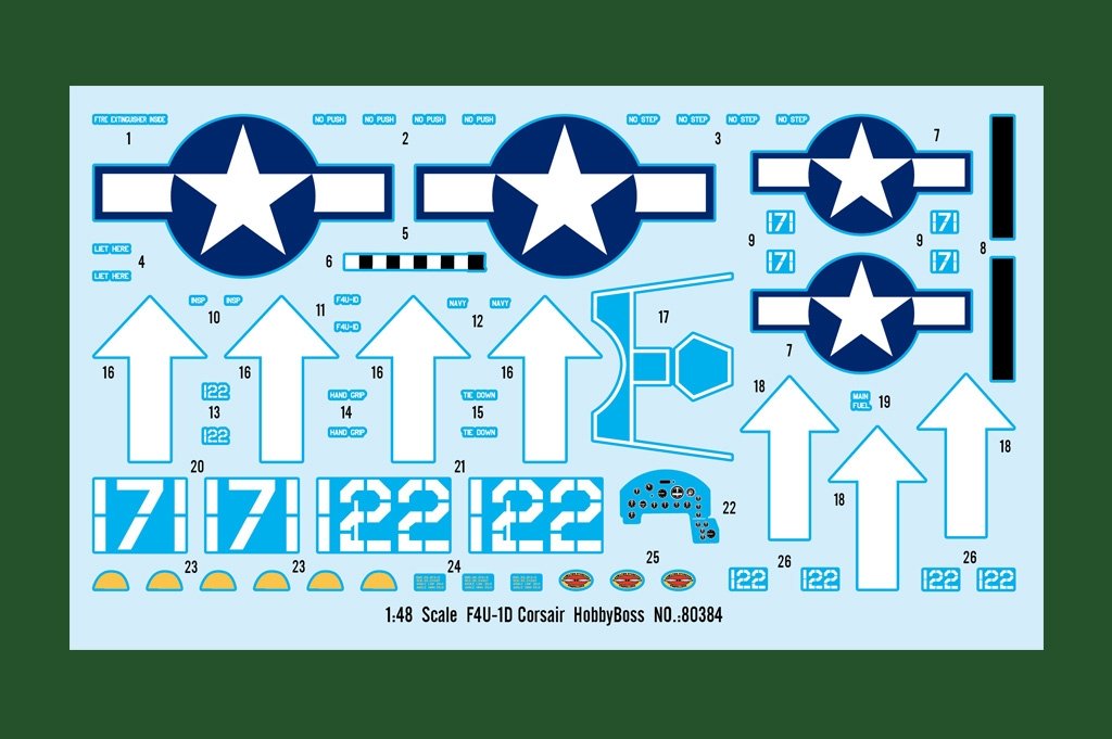 Hobby Boss 80384 F4U-1D Corsair 1/48 – immagine 2