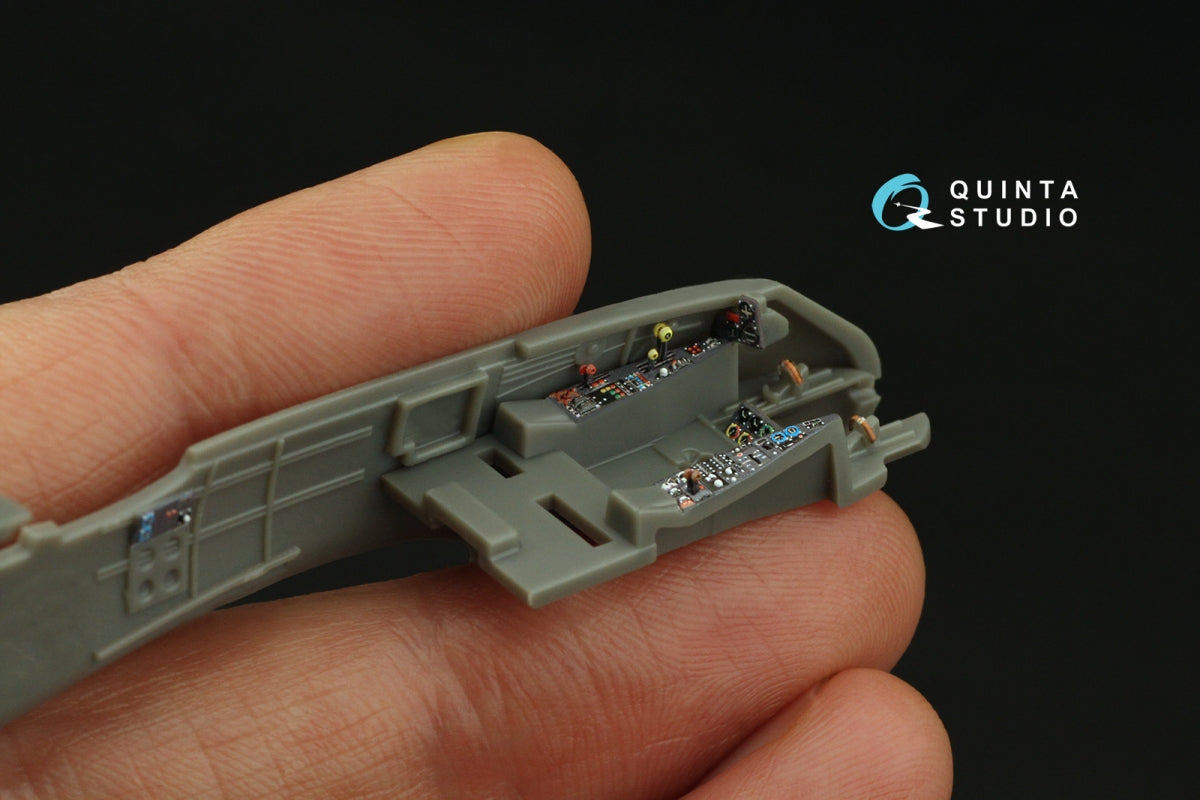 Quinta Studio QD72141 Me 410 3D-Printed coloured Interior on decal paper (Airfix) 1/72 – imagen 6