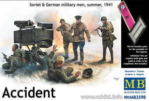 Master Box 3590 Accident. Soviet German military men summer 1941 1/35
