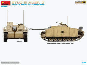MiniArt 35352 STUG III AUSF. G ALKETT PROD. KIT INTÉRIEUR OCTOBRE 1943 1/35 – image 10