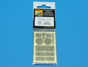 Aber 35G04 Grilles for german self-propelled gun Jagdpanther 1/35 – imagen 4