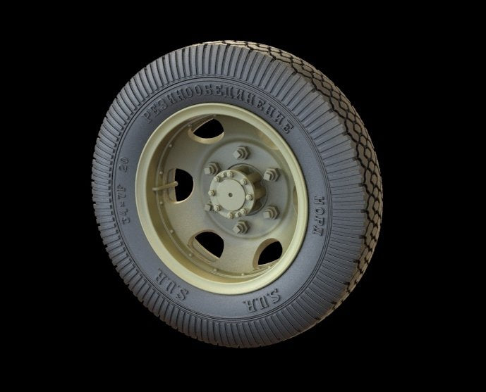 Panzer Art RE35-392 ZiS-151 road wheels (Jaroslavskij Zavod) 1/35 – Bild 2