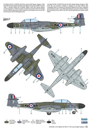 Special Hobby 72364 AW Meteor NF Mk.14 « Le dernier des chasseurs de nuit » 1/72 – image 4
