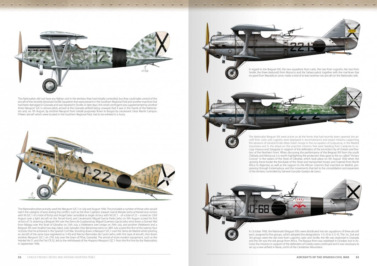 502 Abteilung ABT713 AIRCRAFT OF THE SPANISH CIVIL WAR 1936-1939 – Bild 6