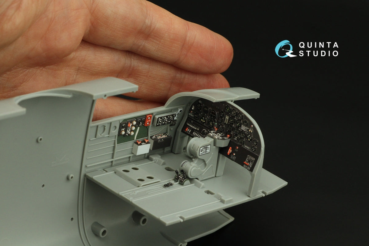 Quinta Studio QD32199 B-25H Mitchell 3D-Printed &amp;amp; coloured Interior on decal paper (HK models) 1/32 – imagen 6