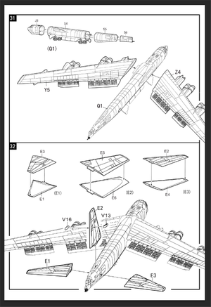 Modelcollect UA72200 B-52H U.S. Stratofortress strategic Bomber 1/72 – imagen 37