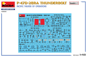 MiniArt 48022 P-47D-28RA THUNDERBOLT. PACIFIC THEATER OF OPERATIONS. BASIC KIT 1/48 – imagen 7